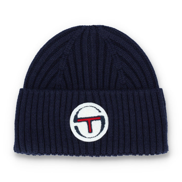 Sergio Tacchini Monk Beanie Hat Navy