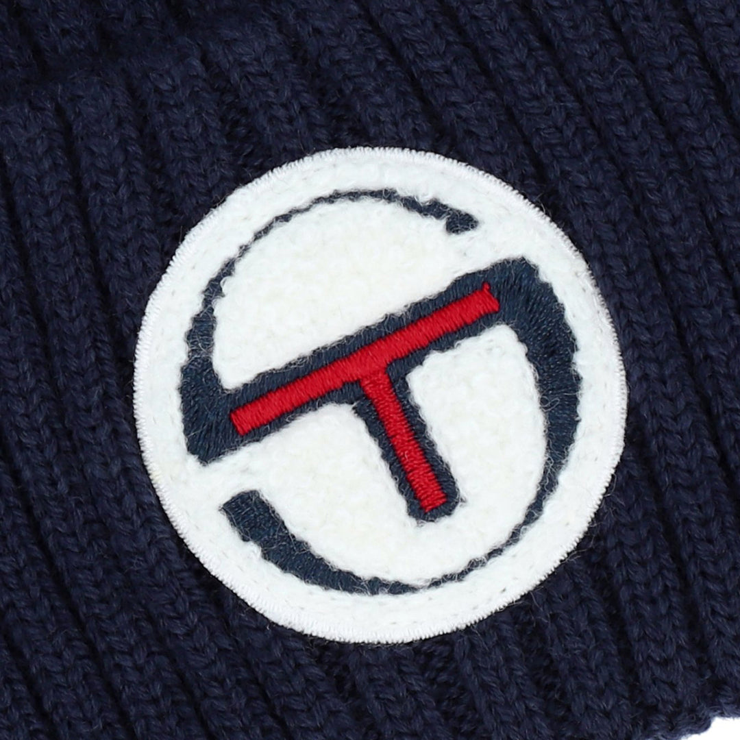 Sergio Tacchini Monk Beanie Hat Navy