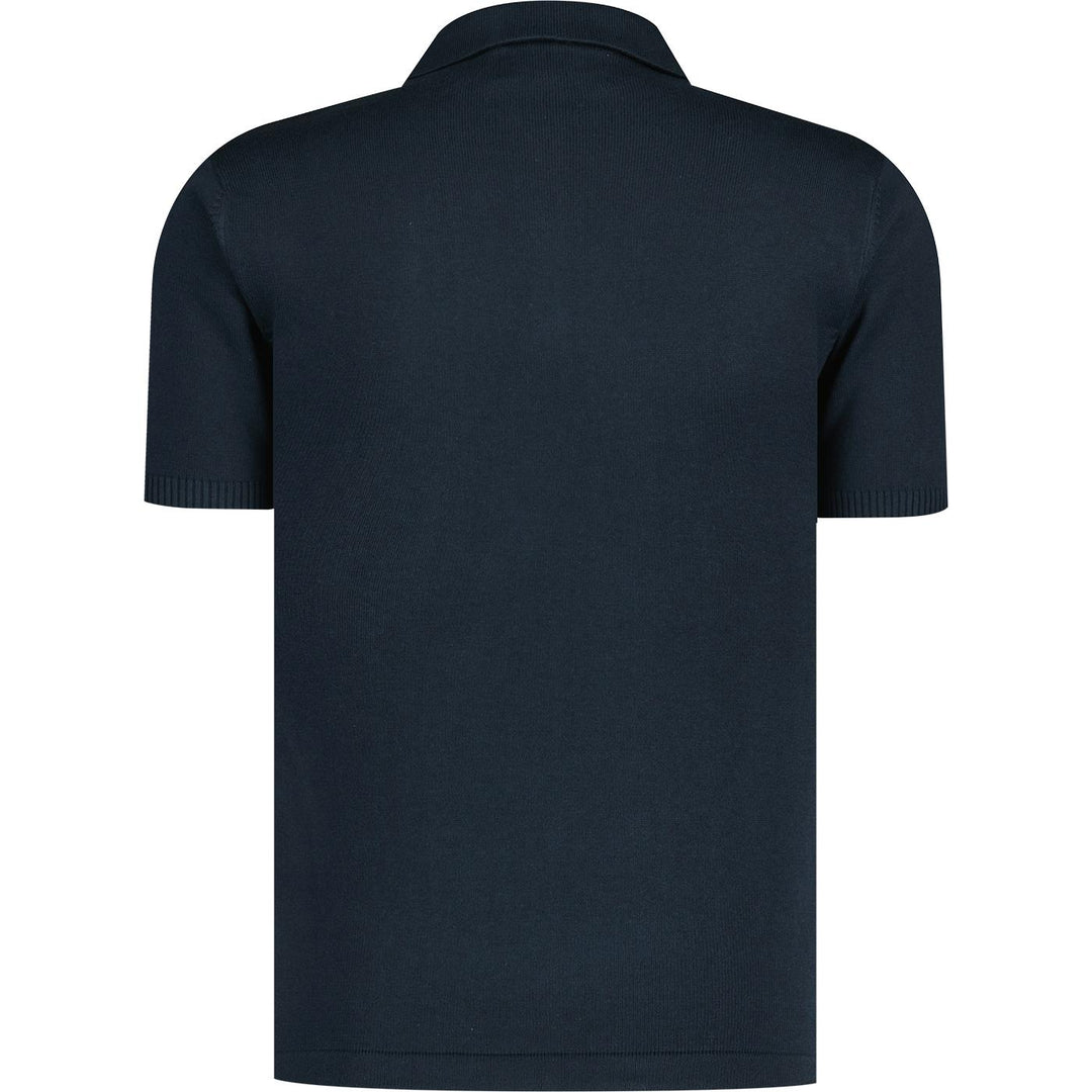 Madcap Comet Knit Polo Shirt Navy