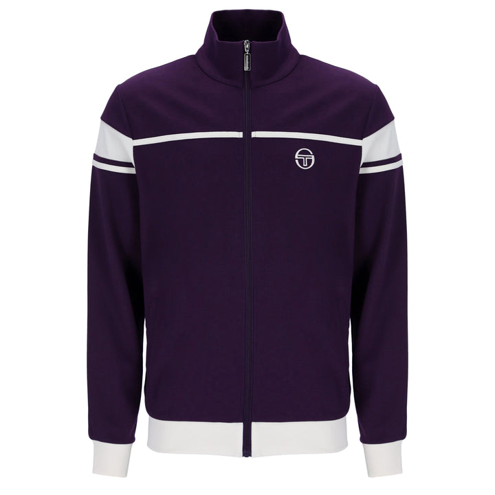 Sergio Tacchini New Damarindo Track Top Purple/Cream