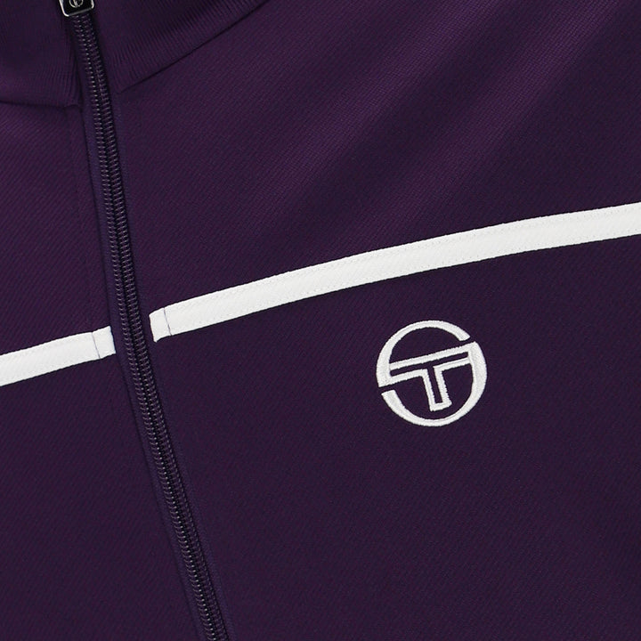 Sergio Tacchini New Damarindo Track Top Purple/Cream