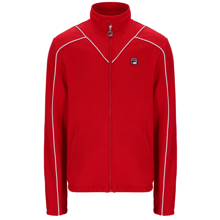 Fila Vintage Noble Track Top Red