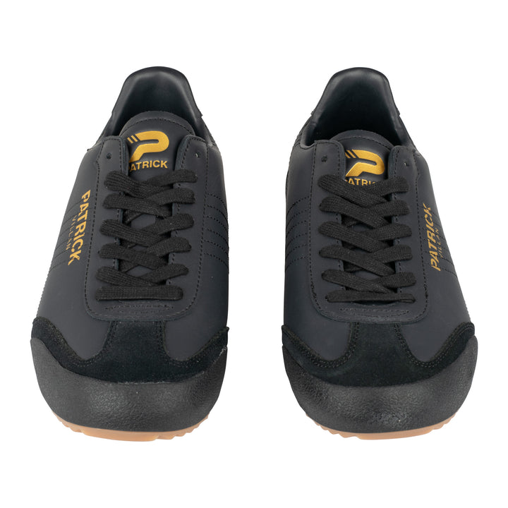 Patrick Villan Leather Trainers Black