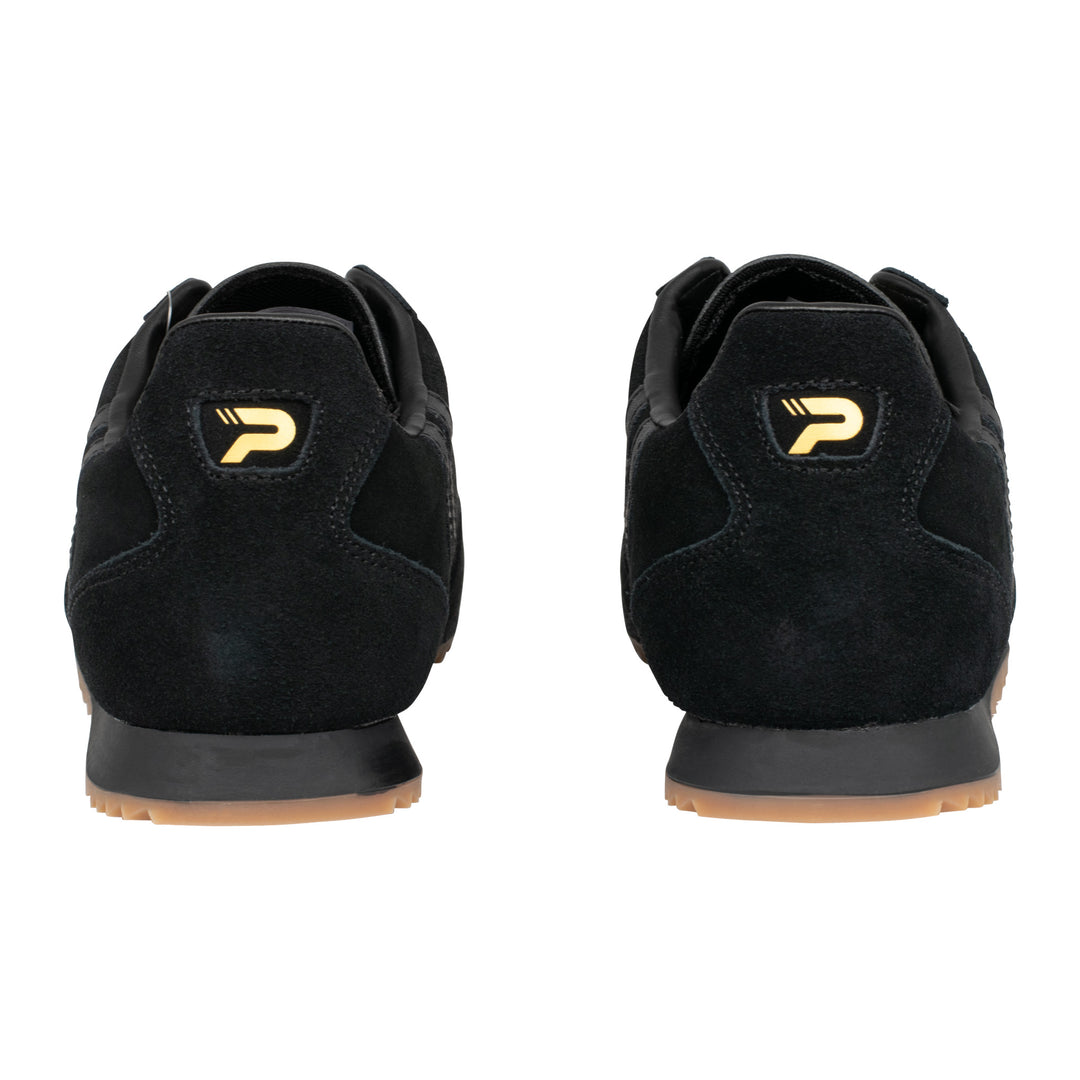 Patrick Rio Suede Trainers Black