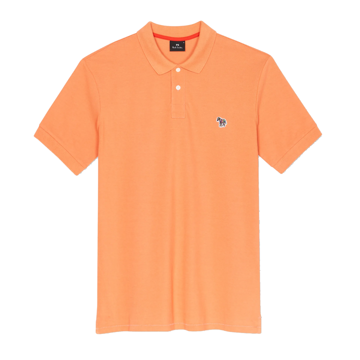 Paul Smith Zebra Polo Shirt Orange