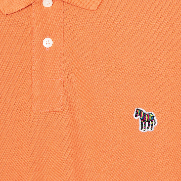 Paul Smith Zebra Polo Shirt Orange