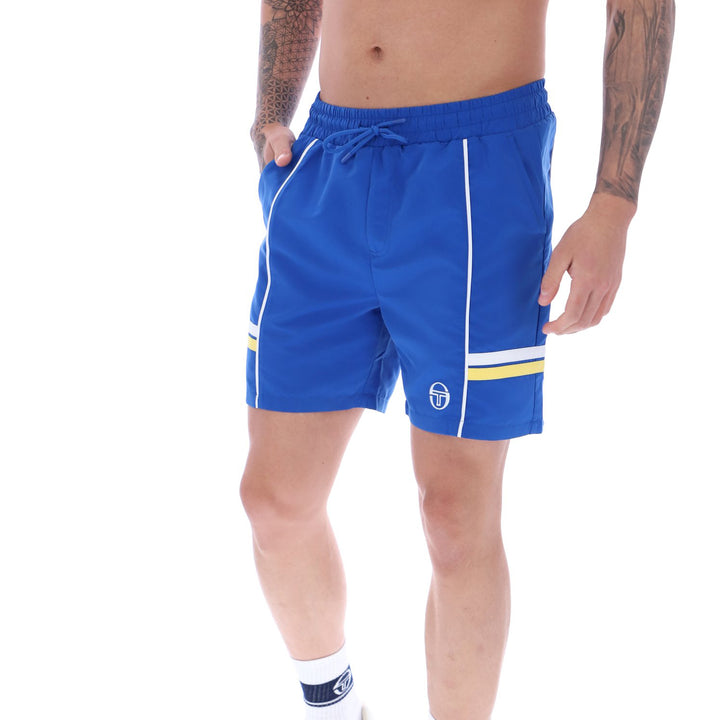 Sergio Tacchini Romolo Swim Shorts Blue/Yellow