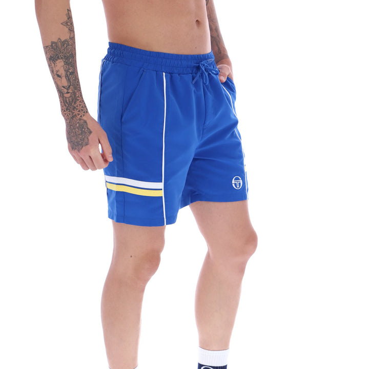 Sergio Tacchini Romolo Swim Shorts Blue/Yellow