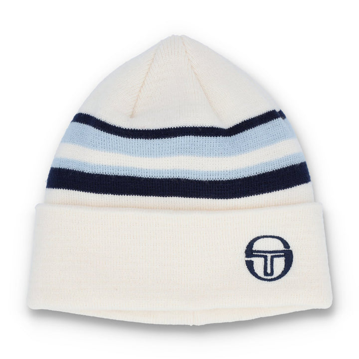 Sergio Tacchini Elkus Beanie Hat Cream