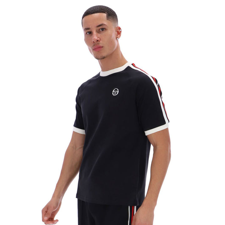 Sergio Tacchini Hadow T-Shirt Black