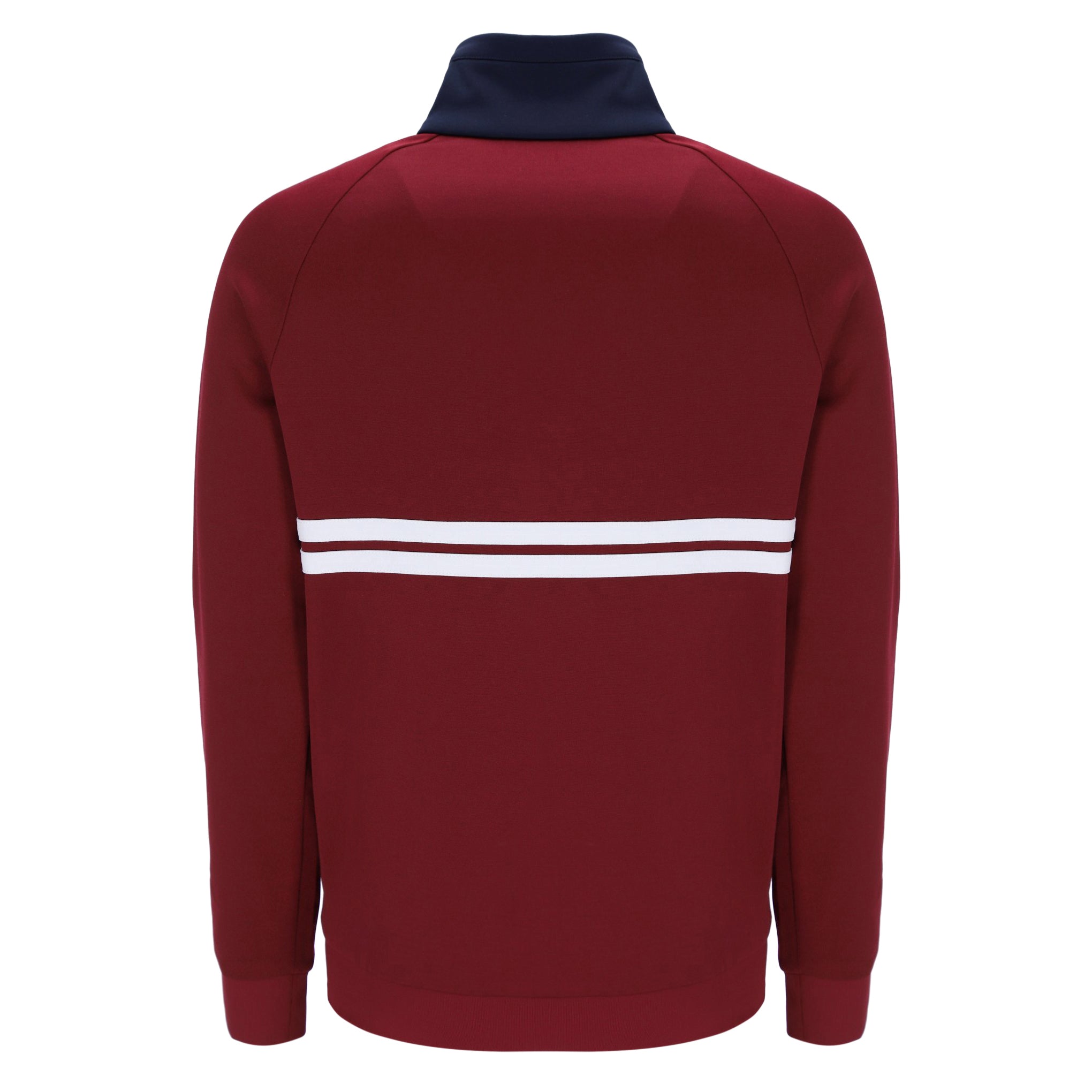 Sergio tacchini claret best sale and blue track top