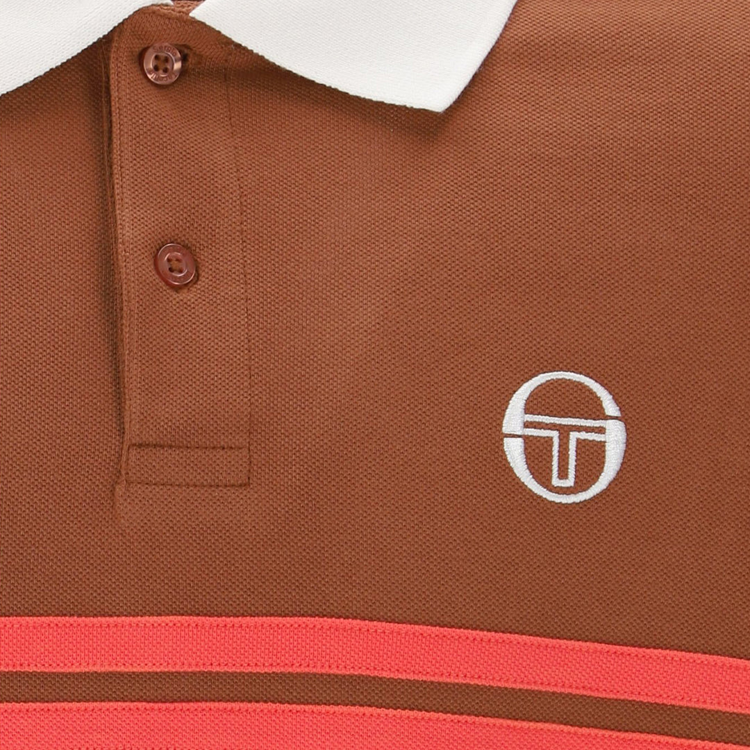 Sergio Tacchini Supermac Polo Brown