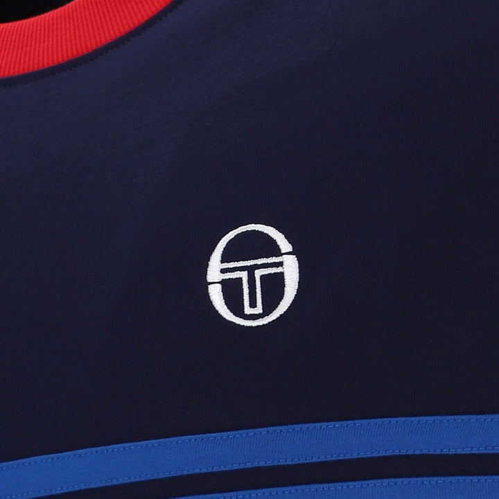 Sergio Tacchini Supermac T-Shirt Navy