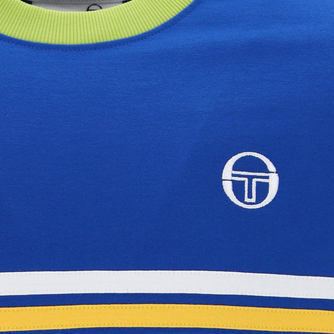 Sergio Tacchini Supermac T-Shirt Blue/Yellow