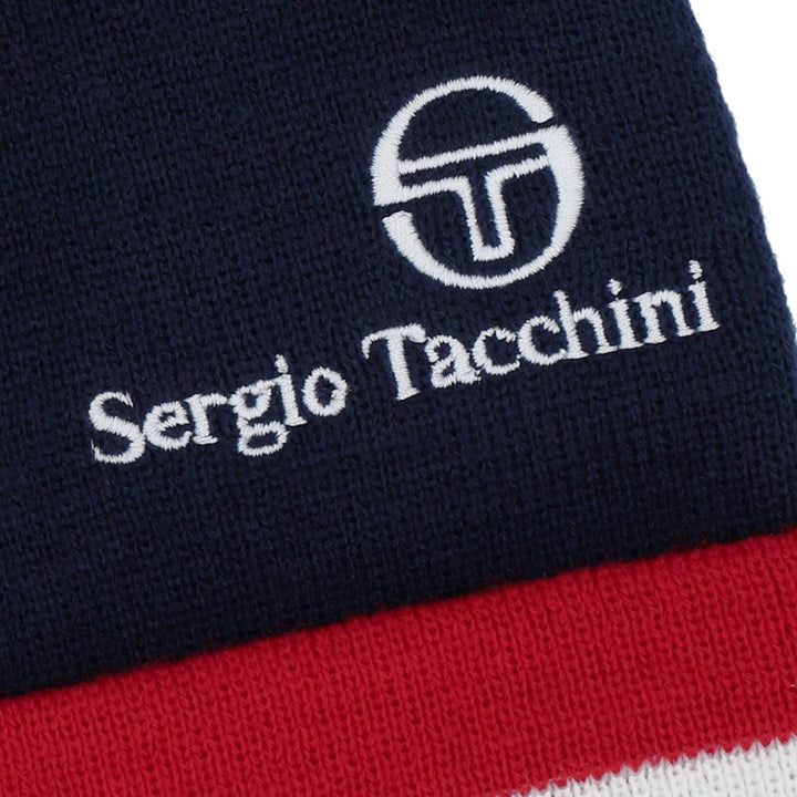 Sergio Tacchini Surgis Beanie Hat Navy/Red