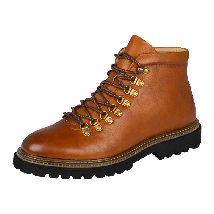 Sergio Duletti Drake Leather Boots Brown