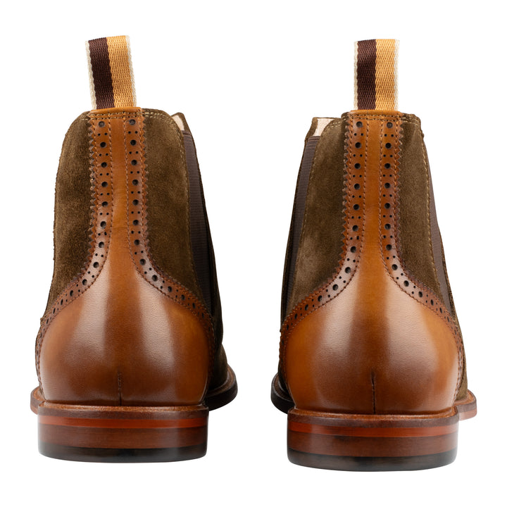 Sergio Duletti Winston Chelsea Boots Brown