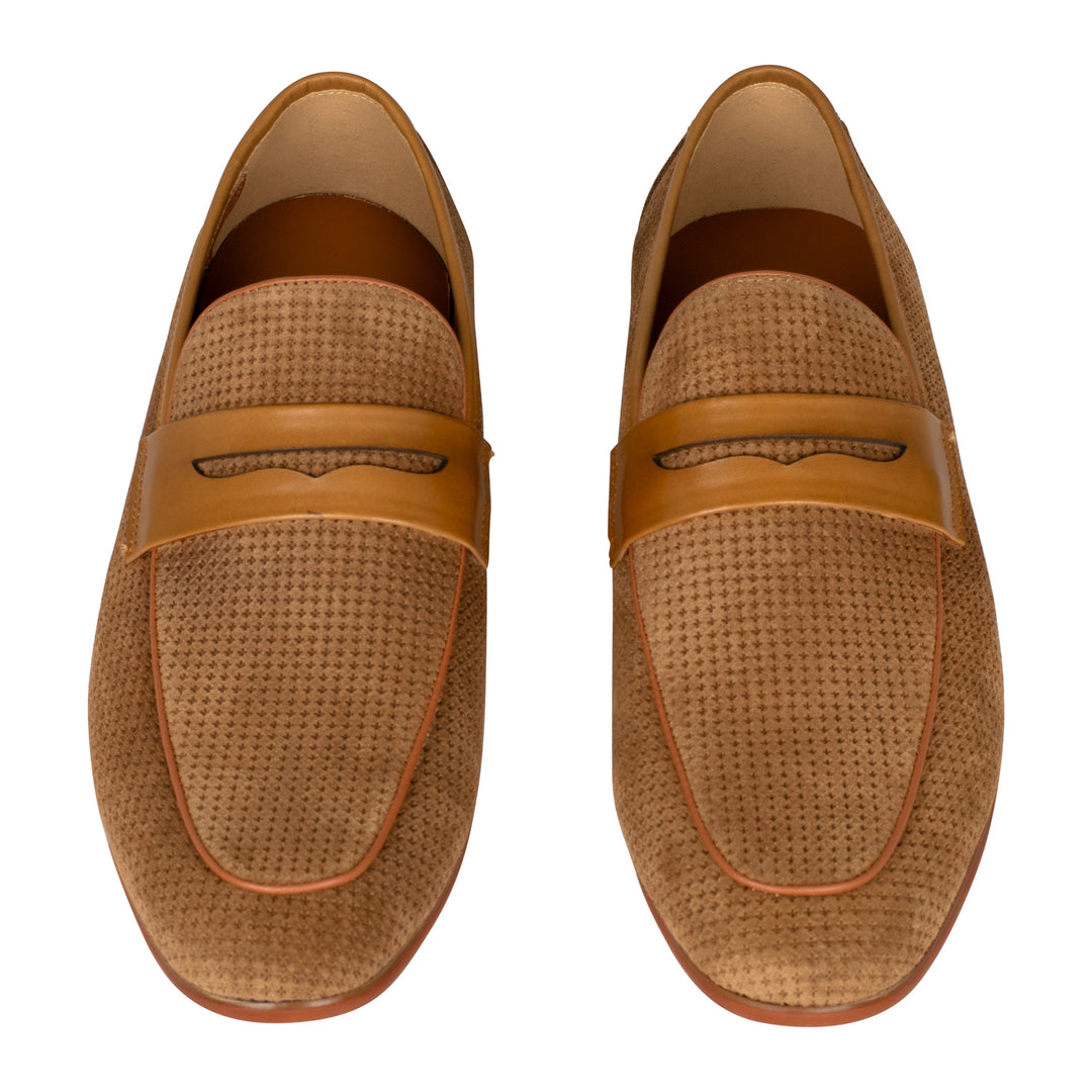 Sergio Duletti Noel Slip On Shoes Tan