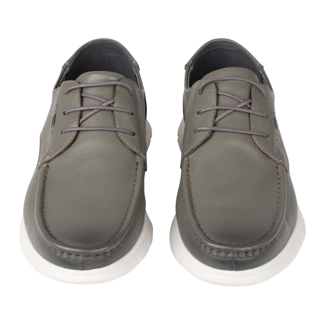 Sergio Duletti Saul Boat Shoes Grey