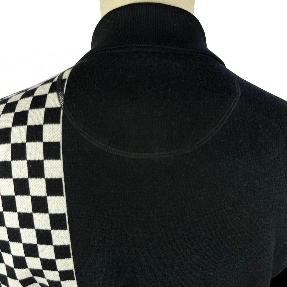 Ska & Soul "Weller" Knit Polo Black