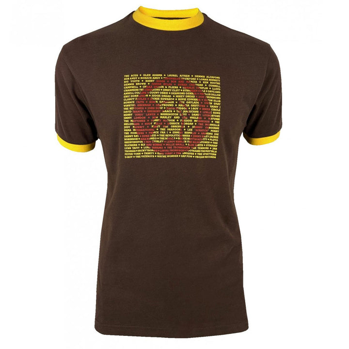 Trojan Artist Logo T-Shirt Brown