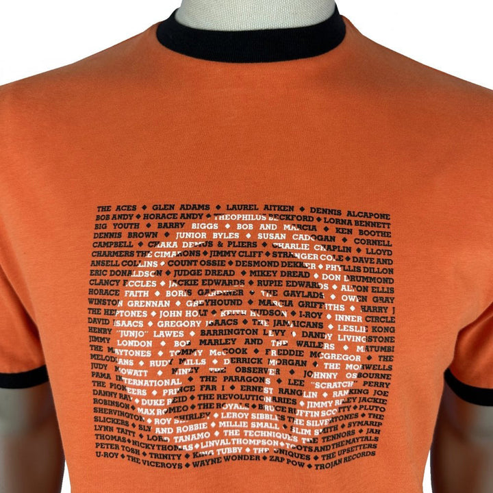 Trojan Artist Logo T-Shirt Orange