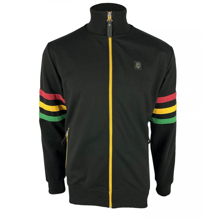 Trojan Stripe Sleeve Track Top Rasta