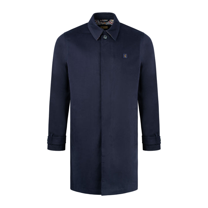 Gabicci Vintage Houghton Mac Jacket Navy