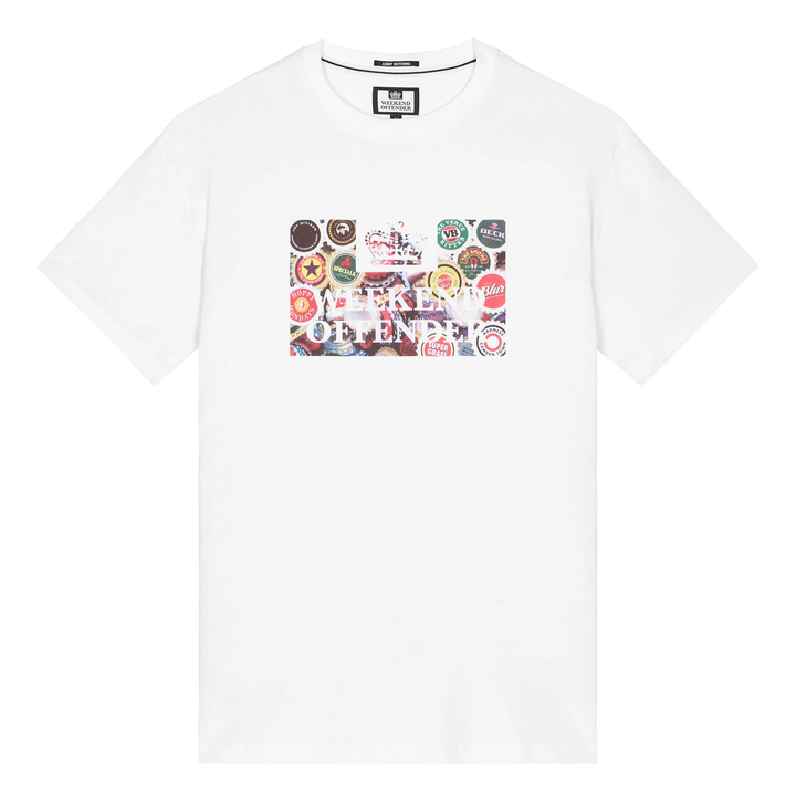 Weekend Offender Caps T-Shirt White