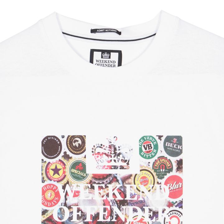 Weekend Offender Caps T-Shirt White