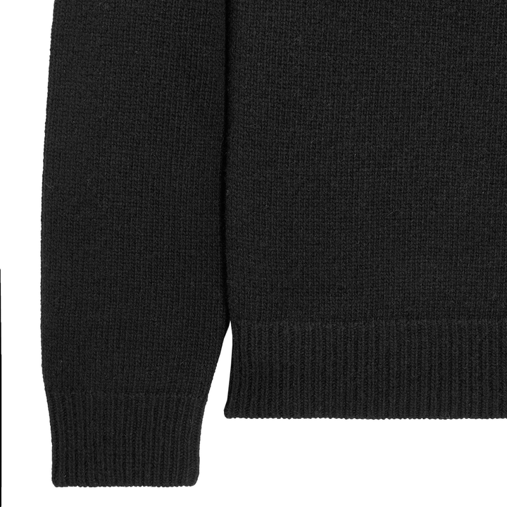 Weekend Offender Castillos Wool Sweater Black