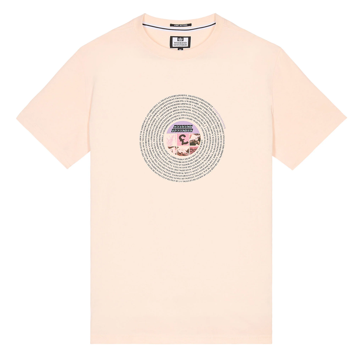 Weekend Offender Entertainment T-Shirt Peach