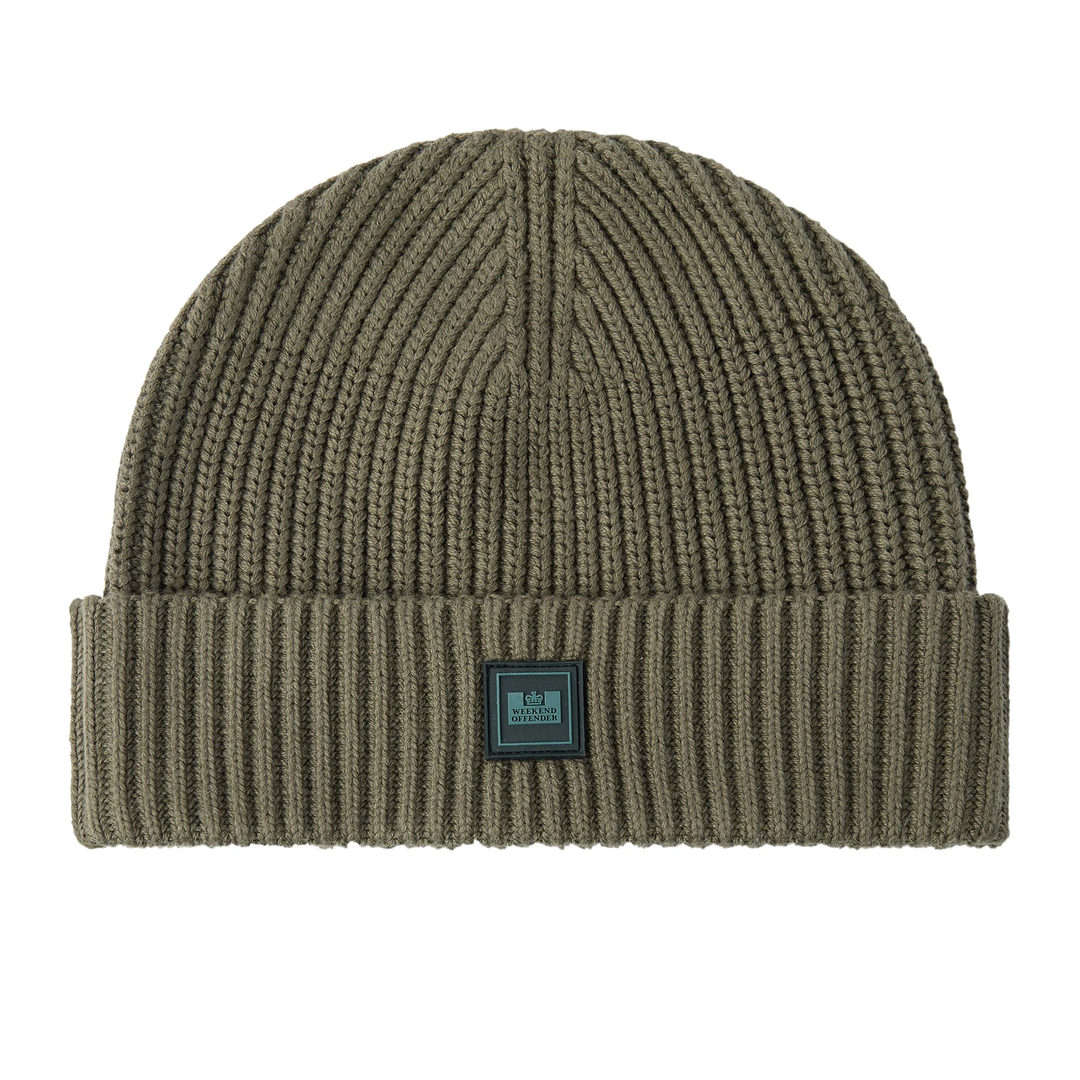 Weekend Offender Kettama Rib Beanie Green