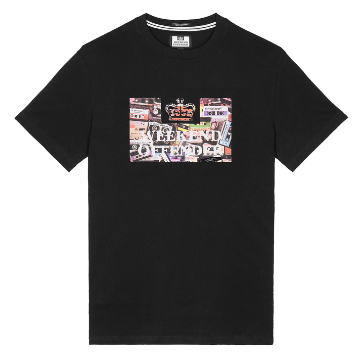 Weekend Offender Keyte T-Shirt Black