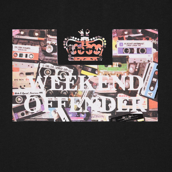 Weekend Offender Keyte T-Shirt Black