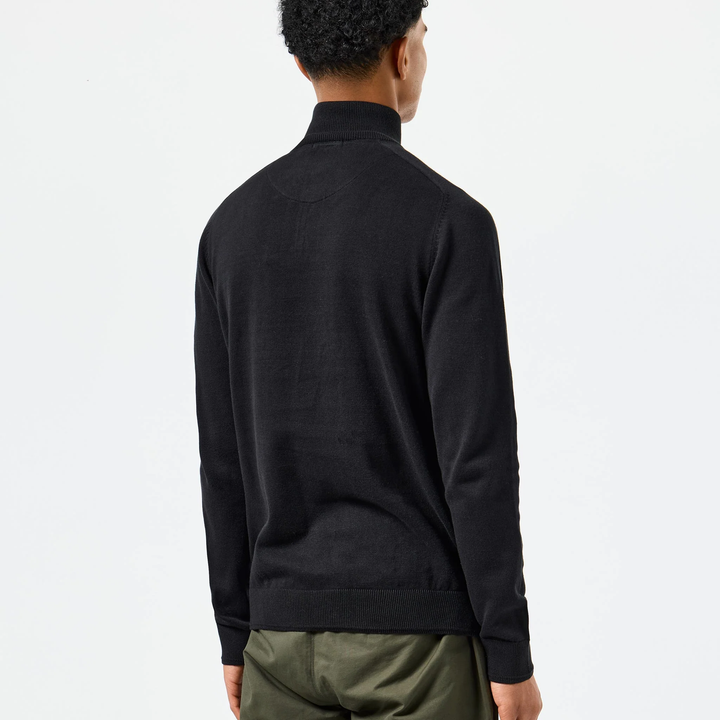 Weekend Offender Pierre Knit Zip Sweater Black