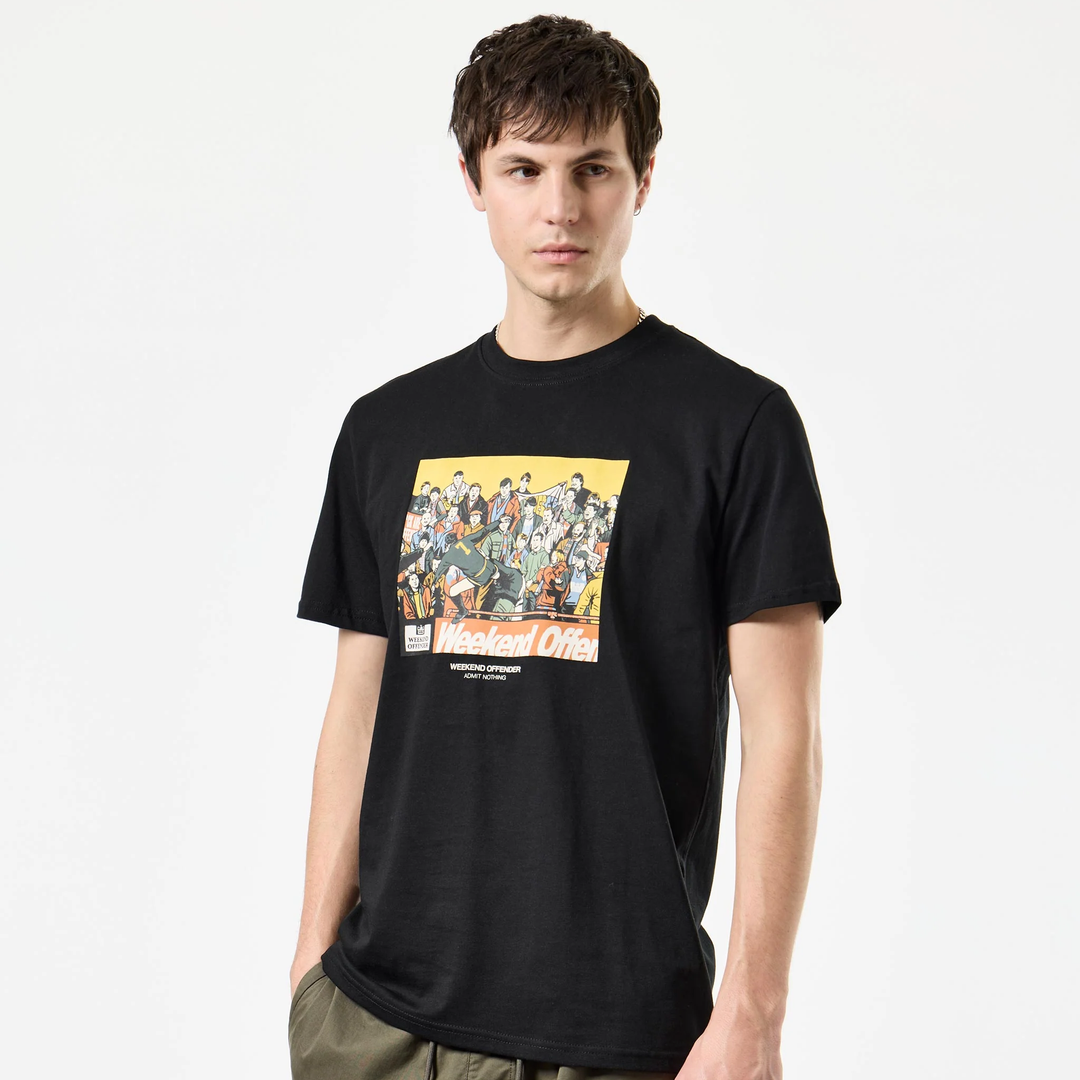 Weekend Offender Selhurst T-Shirt Black