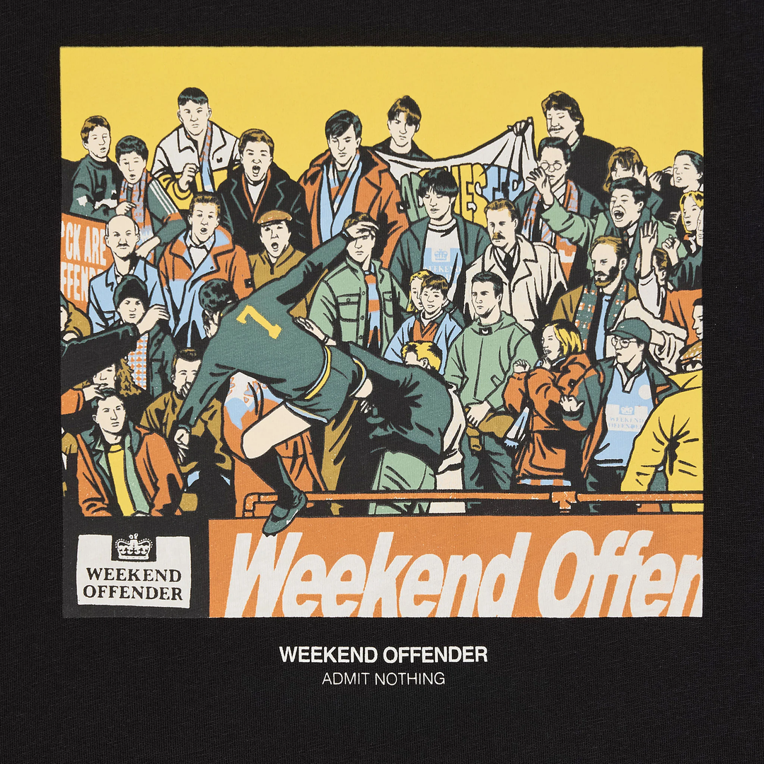 Weekend Offender Selhurst T-Shirt Black