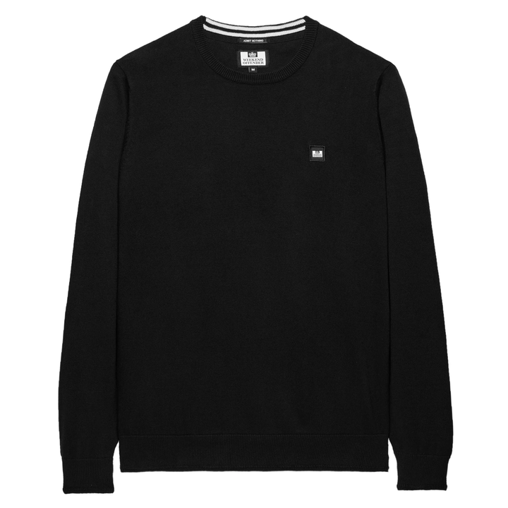 Weekend Offender Solace Knit Sweatshirt Black