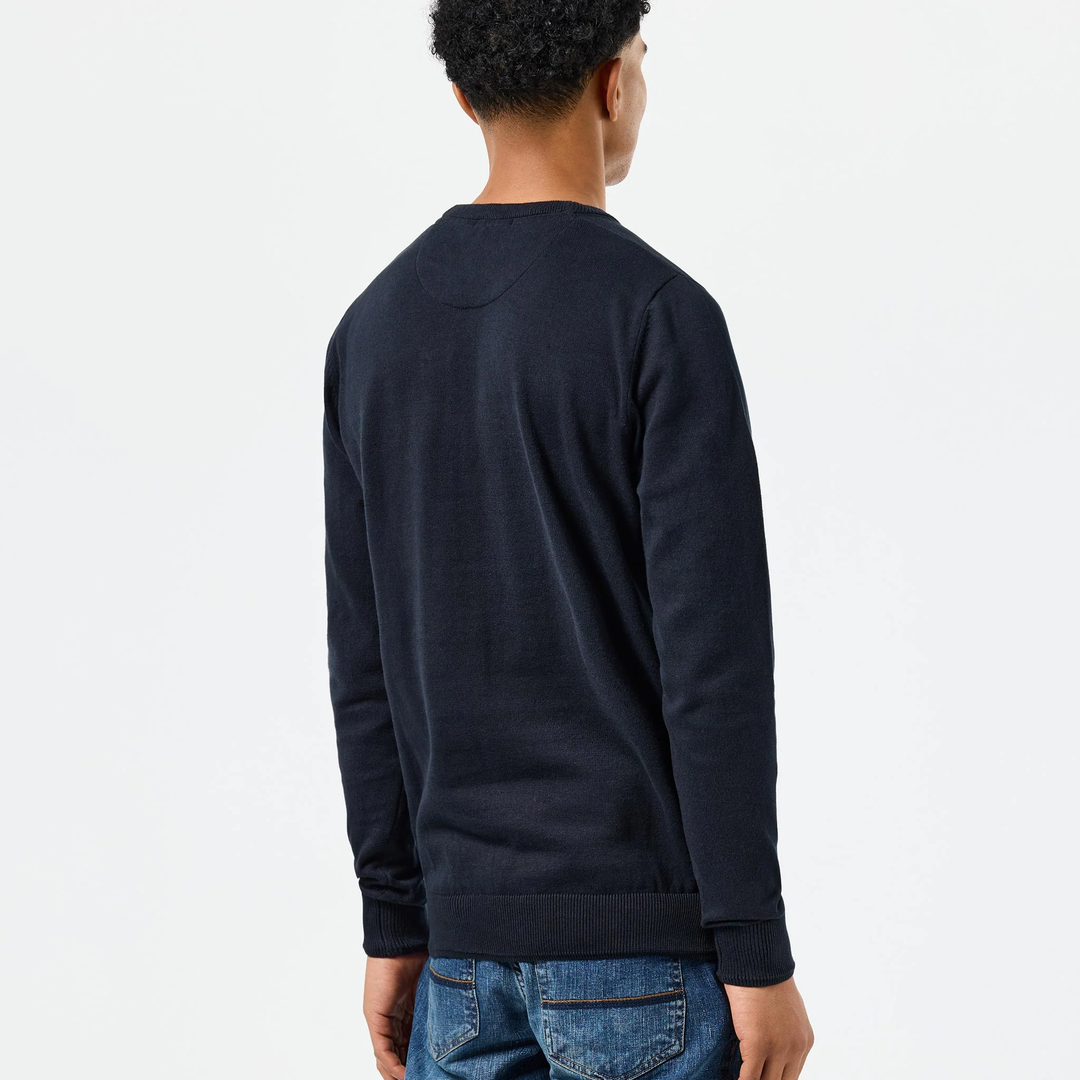 Weekend Offender Solace Knit Sweatshirt Navy