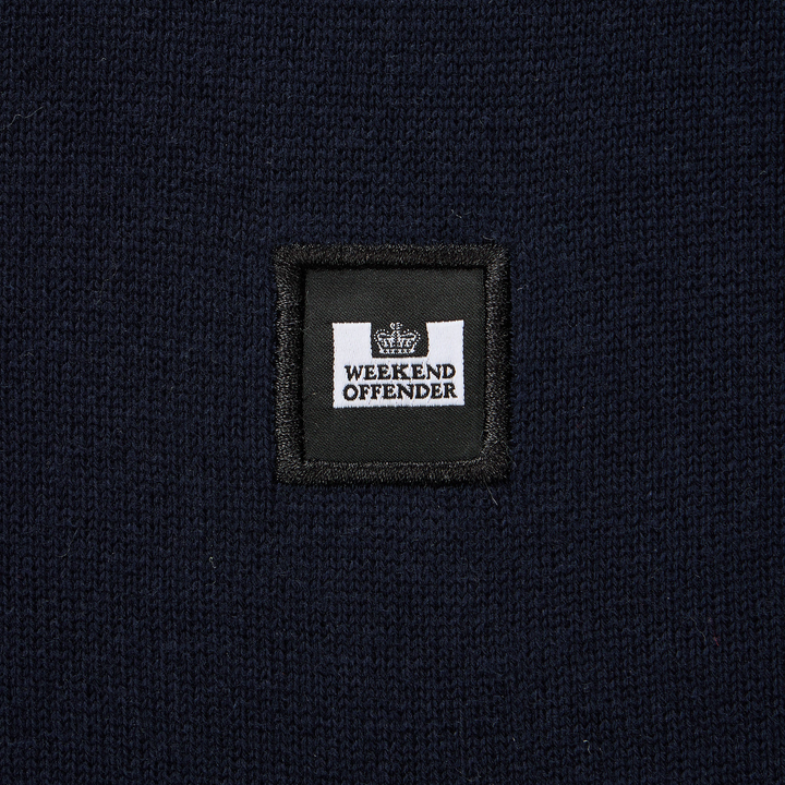 Weekend Offender Solace Knit Sweatshirt Navy