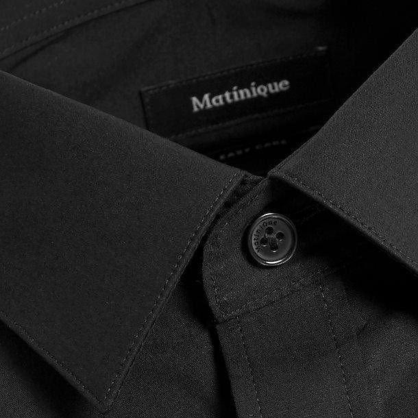 Matinique Robo Plain Shirt Black
