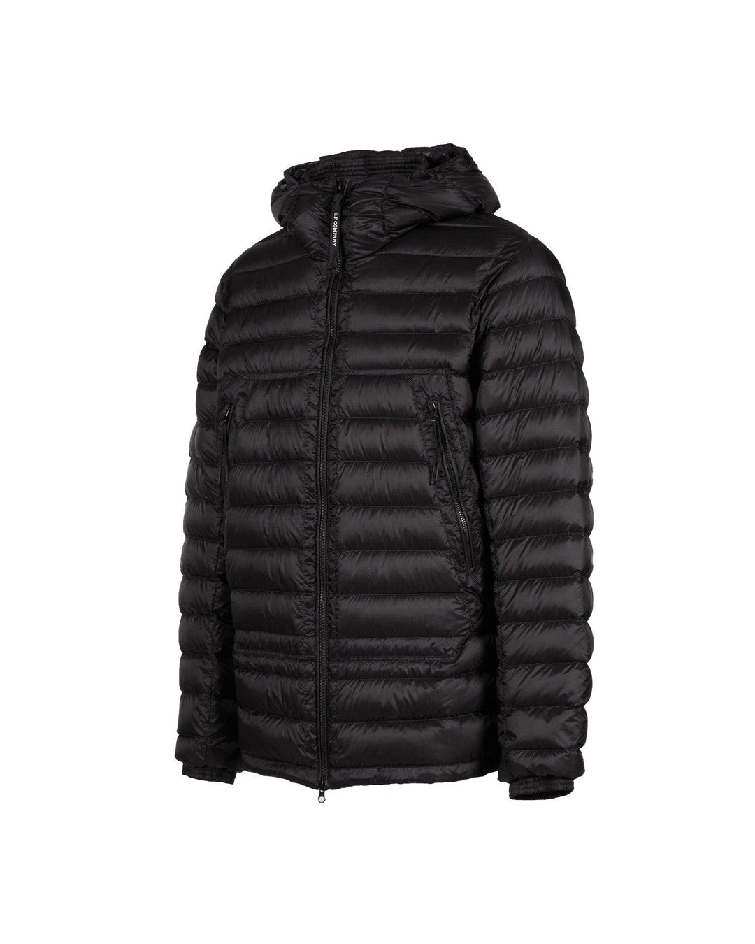 CP Company DD Shell Goggle Down Jacket Black - Urban Menswear