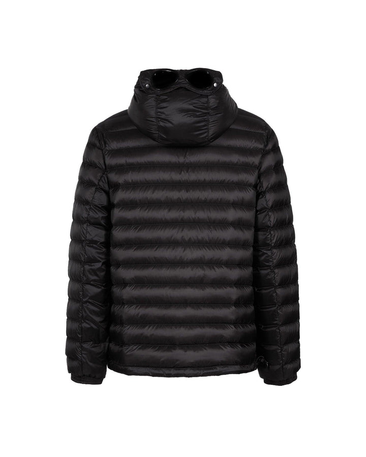 CP Company DD Shell Goggle Down Jacket Black - Urban Menswear