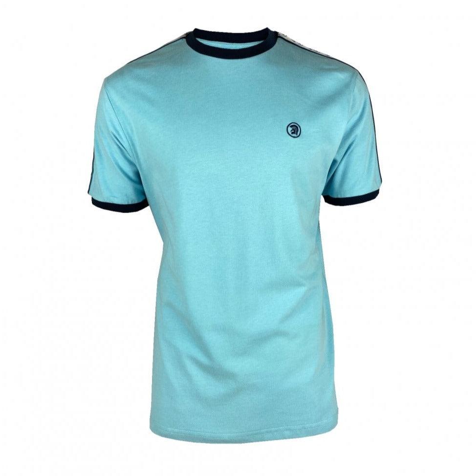 Trojan Taped Sleeve T-Shirt Mint - Urban Menswear