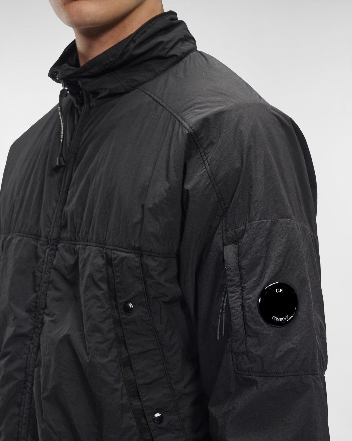 Black cp company outlet jacket